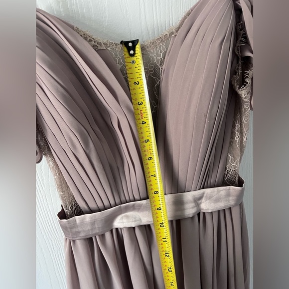 Formal Maxi Dress Spaghetti Strapped & Off the Shoulder Size 4 - Picture 14 of 14